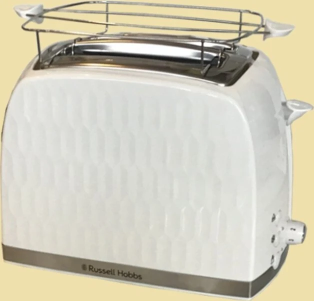 Russell Hobbs Honeycomb Toaster weiß
