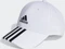 adidas 3-Streifen Cotton Twill Baseball Kappe weiß/schwarz Vorschaubild