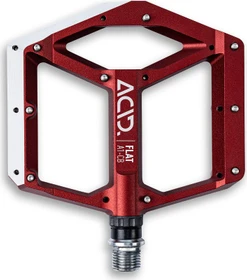 Acid A1-CB Flat Plattformpedale rot
