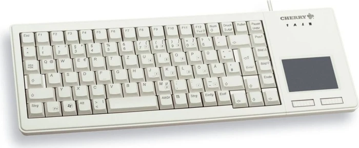 Cherry G84-5500 XS Touchpad Keyboard, grau, Cherry ML, USB, DE