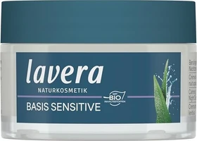 Lavera Basis Sensitiv Bio-Aloe Vera & Bio-Mandelöl regenerierende Nachtcreme, 50ml