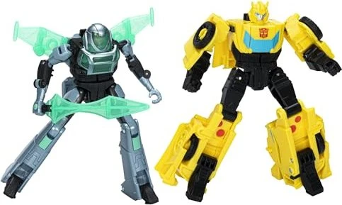 Hasbro Transformers EarthSpark - Cyber-Combiner Bumblebee und Mo Malto