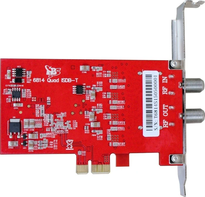 TBS ISDBT Quad-Tuner, PCIe x1
