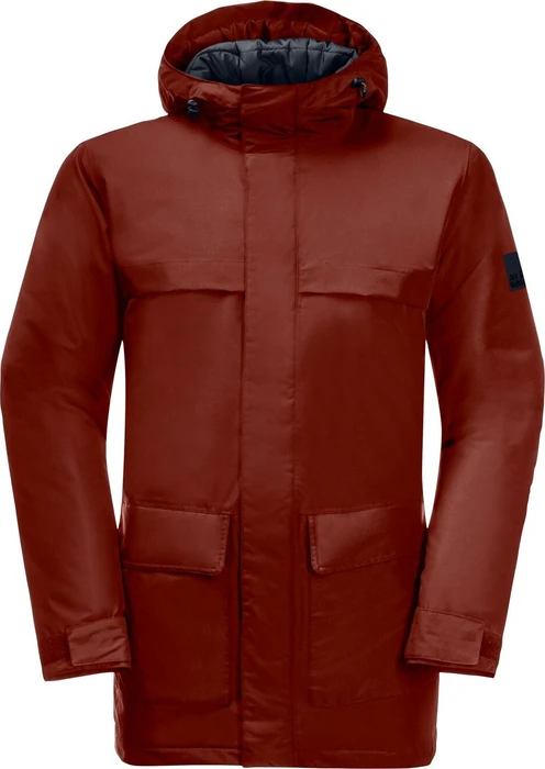 Jack Wolfskin Winterlager Funktionsmantel intense rust (Herren)