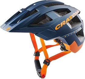Cratoni AllSet Helm blue/orange matt