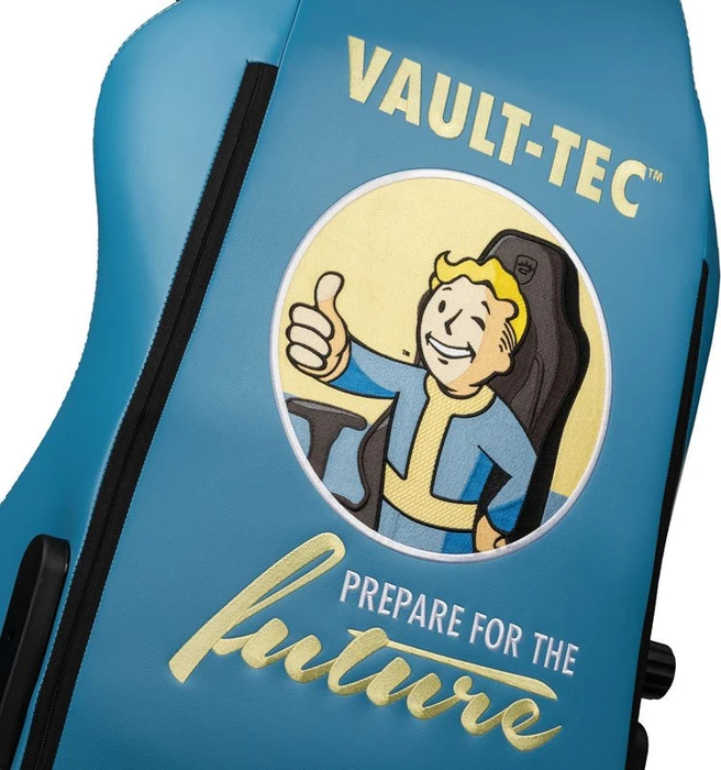 noblechairs Hero Fallout Vault Tec Edition Gamingstuhl, blau/gelb