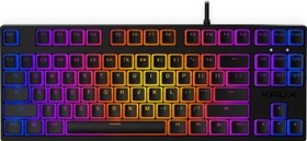 Krux Atax Pro RGB Pudding, TKL, PBT, schwarz, LEDs RGB, Gaote Outemu BLACK, USB, US (KRX0127)