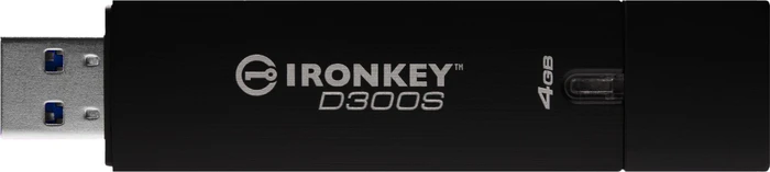 Kingston IronKey D300S Serialized 4GB, USB-A, USB 3.2 Gen 1×1