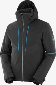Salomon Edge Skijacke black/indigo bunting (Herren)