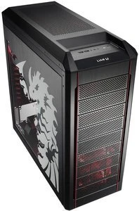 Lian Li PC-P50R rot, Acrylfenster