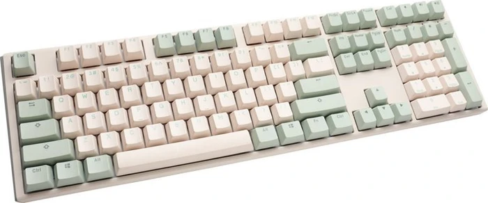 Ducky One 3 PBT, Matcha, grün/weiß, MX RED, USB, DE