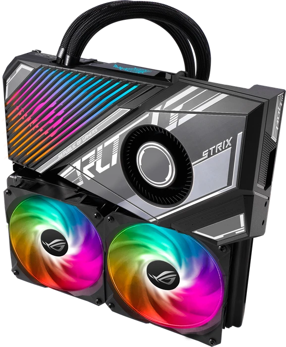 ASUS ROG Strix LC GeForce RTX 3080 Ti, ROG-STRIX-LC-RTX3080TI-12G-GAMING, 12GB GDDR6X, 2x HDMI, 3x DP