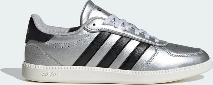adidas Breaknet Sleek matte silver/core black/off white (Damen)