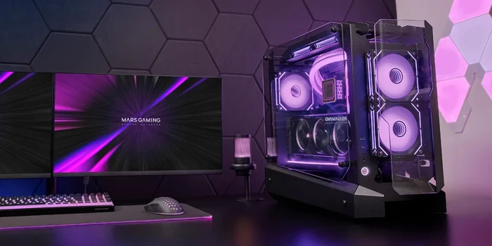Mars Gaming MC-Edge White, Glasfenster