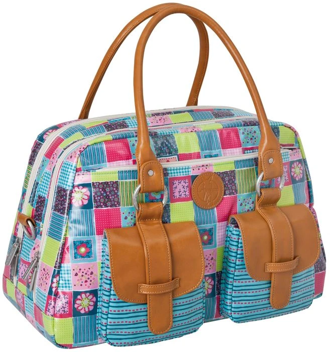 Lässig Vintage Metro Bag flower quilt