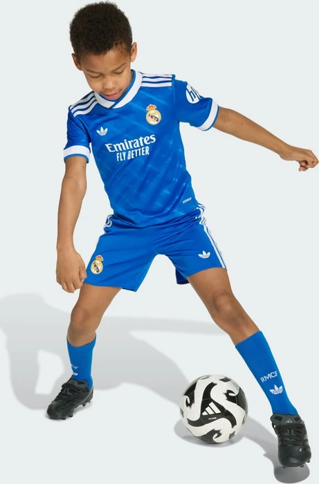 adidas Real Madrid 2025/2026 Ausweichausrüstung (Junior)