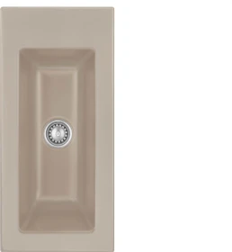 systemceram Mera 24 Einbau Becken mittig fango