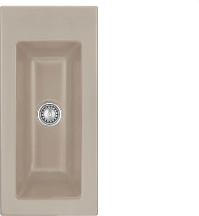 systemceram Mera 24 Einbau Becken mittig fango