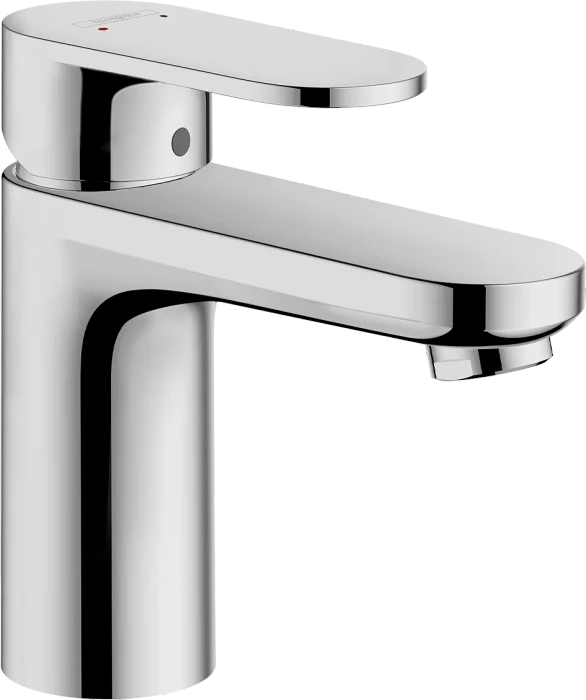 Hansgrohe Vernis Blend Einhebel-Waschtischmischer 100 mit Metall Zugstangen-Ablaufgarnitur chrom