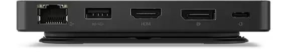 Lenovo USB-C Dual Display Travel Dock (40B9), ohne Netzteil, USB-C 3.1 [Stecker]