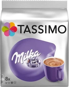 Tassimo T-Disc Milka Kakaokapseln, 16 Stück (2x 8 Stück)