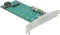 DeLOCK PCIe -> M.2 PCIe, SATA -> M.2 SATA, PCIe 4.0 x4 -- 1x SATA, 2x M.2, PCIe 4.0 x4 Vorschaubild