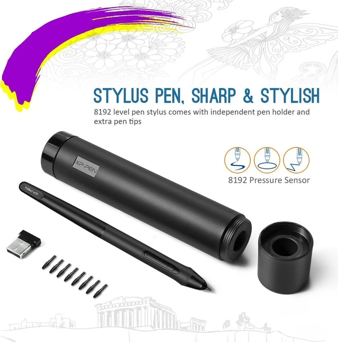 XP-Pen Deco 03 Wireless, schwarz