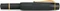 Kaweco Piston Sport AL Starter Set mit Tinte black/gold, rechte Hand, fein Vorschaubild