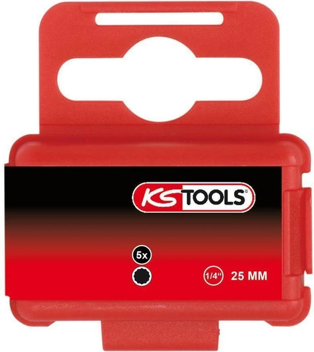 KS Tools Classic Bit Innenzwölfkant Bit 1/4"
