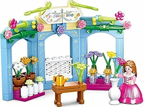 Sluban Girl's Dream Village Flower Shop