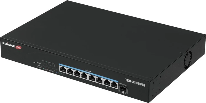 Edimax Pro TGS-31 Desktop 2.5G Smart Switch, 8x RJ-45, 1x SFP+, 240W PoE++