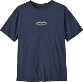 Patagonia 95 Oval Logo T-Shirt kurzarm new navy/kaleido (Herren)