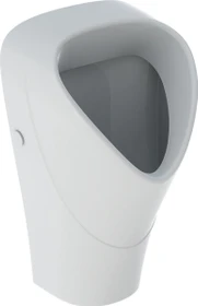 Geberit Renova Urinal trigonal, Zulauf von hinten, Abgang nach hinten oder unten, weiß/KeraTect