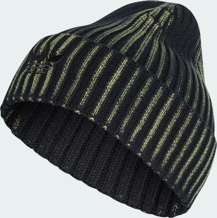 adidas Washed Beanie black/olive strata