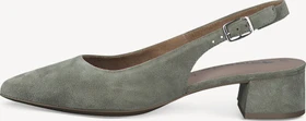 Tamaris Leder Slingpumps sage (Damen)