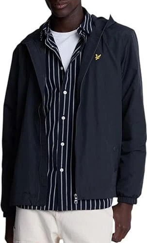 Lyle & Scott Zip Through Hooded Jacke dark navy (Herren)