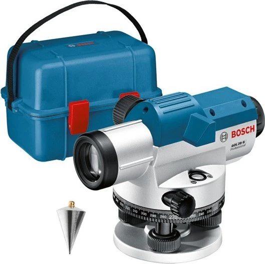Bosch Professional GOL 20G Optisches Nivelliergerät inkl. Koffer