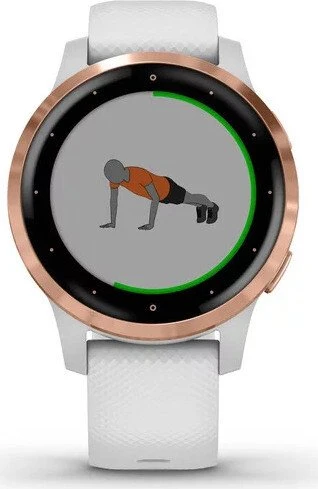 Garmin vivoactive 4S rosegold/weiß