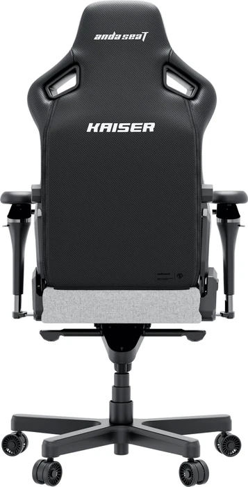 Anda Seat New Kaiser 4 / Kaiser 4 V2 Premium XL Gamingstuhl, Stoff grau