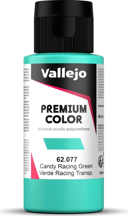 Vallejo Premium Airbrush Color candy racing green, 60ml