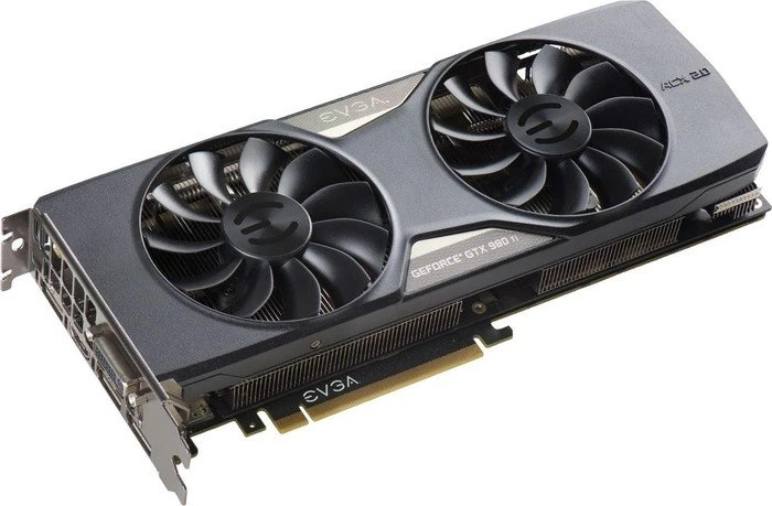 EVGA GeForce GTX 980 Ti Superclocked+ ACX 2.0+, 6GB GDDR5, DVI, HDMI, 3x DP