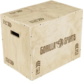 Gorilla Sports Plyo Box Holz Trainingsgerät