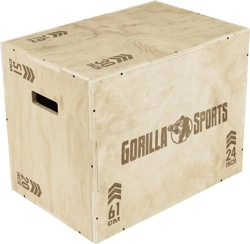 Gorilla Sports Plyo Box Holz Trainingsgerät