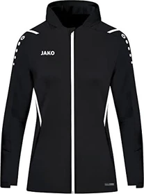 Jako Challenge Kapuzen Trainingsjacke schwarz/weiß (Damen)