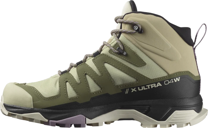 Salomon X Ultra 4 Mid GTX alfalfa/deep lichen green/almond milk (Damen)