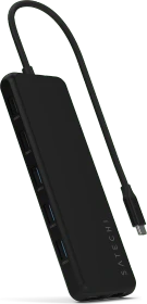 Satechi 13-in-1 USB-C Triple Display Multiport Adapter, schwarz, USB-C 3.1 [Buchse] (ST-P3D13K)