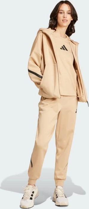adidas Z.N.E. Zip Hoodie magic beige (Damen)