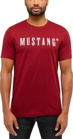 Mustang Austin Basic T-Shirt kurzarm dark red (Herren)