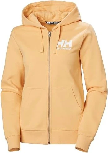 Helly Hansen HH Logo Zip 2.0 Hoodie miami peach (Damen)