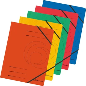 Herlitz Sammelmappe Colorspan mit Eckspanner, A4, farbig sortiert, 5er-Set